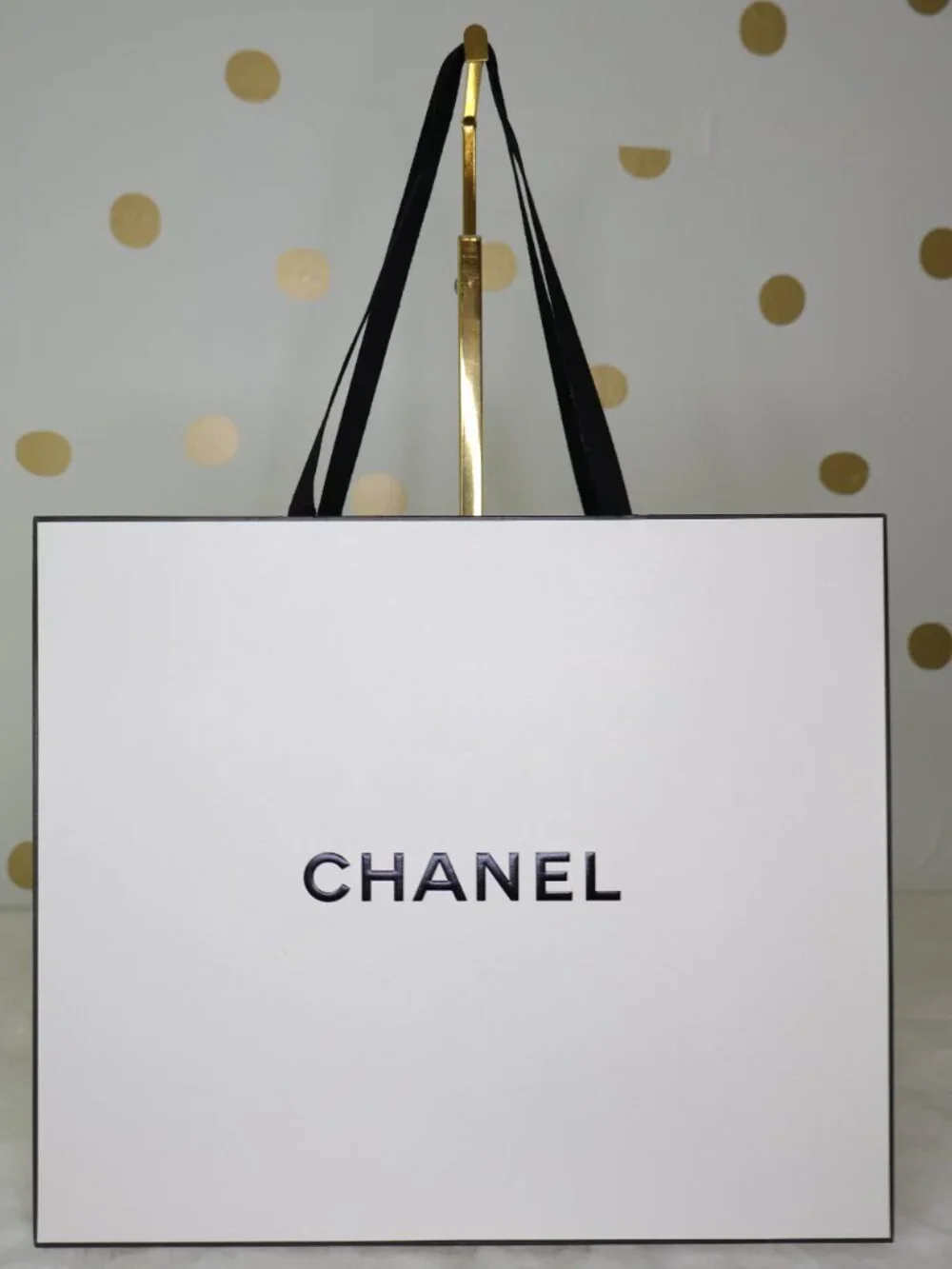 CHANEL Shopping Gift Bag L11.5